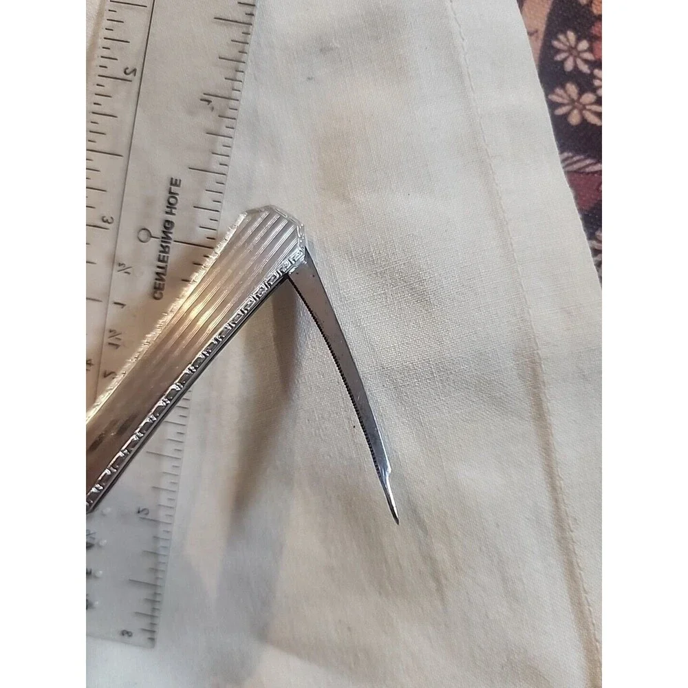 Vintage Elgin Pocket Watch Knife Pocket Knife Silver Knife In Case Elgin Lot